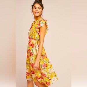 DOLAN Anthropologie Silk Dress M